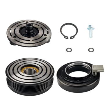 Imagem de Torchbeam Kit de embreagem de compressor CA 58151 adequado para F150 1997-2003 2005-2006 4,2L, F150 Heritage 2004 4,2L, substituir 4L3Z19703AA, 4L3Z19703AB, 4L3Z19703AC, 524993AC, 52499703 9325