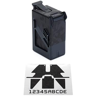 Imagem de WRAPGRADE Skin compatível com DJI FPV | Uma bateria (preto Bumpy CAMO)