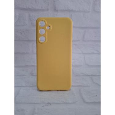 Imagem de Capa Capinha Case Compatível Samsung Galaxy m35 - Happy CASE, Amarelo