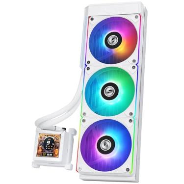 Imagem de Lian Li Water Cooler 360mm Hydroshift Branco 360R ARGB - 4.69" x 360mm - Resfriador de Água - Desktop e Workstation