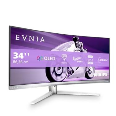Imagem de Monitor Gamer Philips EVNIA QD OLED Ultrawide QHD 175Hz 34M2C8600