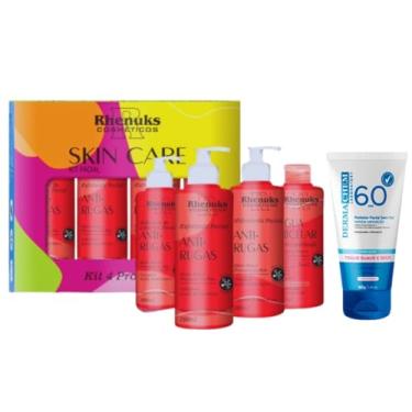 Imagem de Kit Skincare Anti rugas + Protetor Solar FPS60