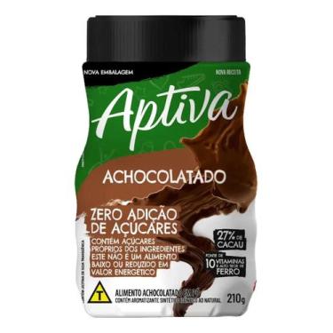 Imagem de Achocolatado Em Po Zero Acucar 35% Cacau Apti 210 Gr Rende