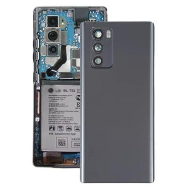 Imagem de YUNCHAO Acessórios telefônicos Tampa original da bateria traseira para lg asa 5g lmf100n lm-f100n lm-f100v lm-f100 Substituição do telefone celular