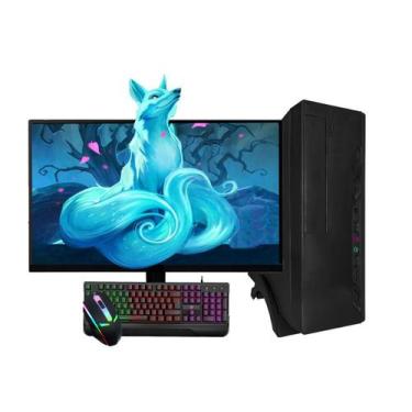 Imagem de Computador intel 8gb ram hd 500gb c/ monitor teclado e mouse - Ouzze