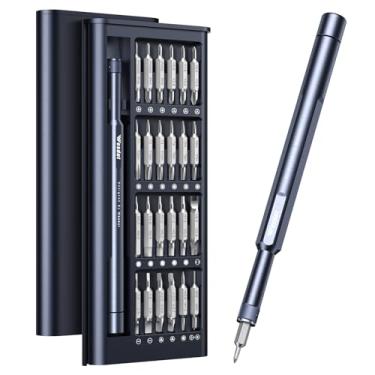 Imagem de Conjunto de chaves de fenda de precisão 49 em 1, [super durável] Chave de fenda magnética pequena, Torx minúsculo com T2 T3 T4 T5 T6 T7 T8 T9 T10 T15, kit de ferramentas de reparo mini para relógio