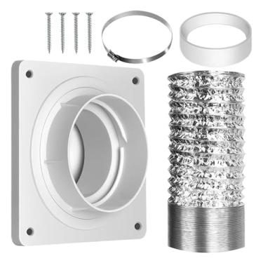 Imagem de Kit de Ventilação para Janela de Ar Condicionado - Kit De Exaustor Para Ar Condicionado Portátil - Anel De Vedação Ajustável Para Resfriamento Em Casa Quarto
