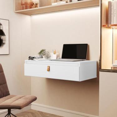 Imagem de Penteadeira Suspensa Mesa Camarim Escrivaninha Multiuso 1 Gaveta - Dec