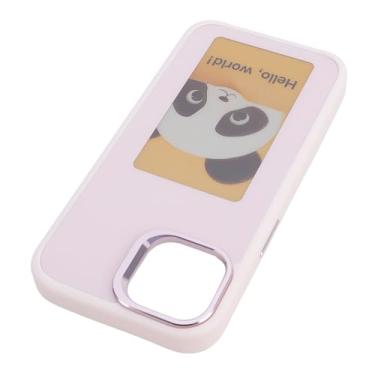 Imagem de Generic Caixa de Telefone de Tela de Tinta, Lente de Alumínio NFC Screen Projeção de Projeção para DIY (Rosa)