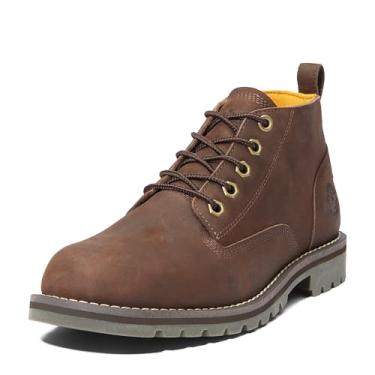 Imagem de Timberland Bota Chukka impermeável Redwood Falls, Marrom escuro de grão integral - 2024, 38