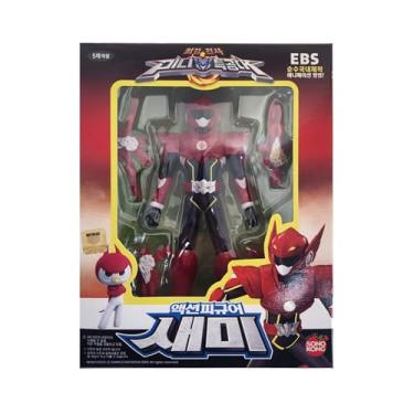 Imagem de caincosmetic Korean Animation Mini Force Action Figure Robot Toy (Sammy)