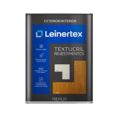 Imagem de Revestimento Grafiato Rustico Branco Neve 23kg - Leinertex