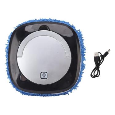 Imagem de ＫＬＫＣＭＳ Robô aspirador de pó para limpeza de pisos e azulejos, prateado