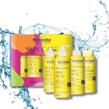 Imagem de KIT Skincare Anti Acne e Oleosidade Rhenuks 4 ITENS