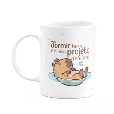 Imagem de Caneca Divertida Capivaras - Meu projeto de vida - JPS INFO