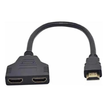 Imagem de Cabo HDMI Splitter Lotus, 1 Macho Para 2 Fêmea