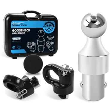 Imagem de Kit de engate de pescoço de ganso 60639 38K, bola de pescoço de ganso 2-5/16 compatível com Ford F250 F350 F450 2016-2025, Chevrolet Silverado 2013-2025, GMC Sierra e Nissan Titan XD GTW/4.309.1 kg VT