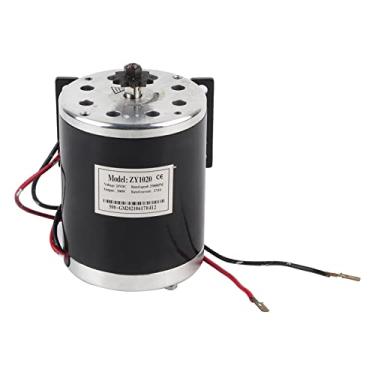 Imagem de Motor Escovado Elétrico de 500W 24V, Equipamento de Resistência Ao Desgaste, Motor CC Reversível Com Suporte para Scooter Elétrico, Bicicleta Elétrica, Kart