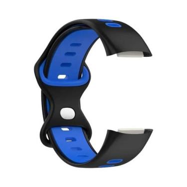 Imagem de Fitbit Charge 6 5 Silicone Sport Strap Substituição Smartwatch Band Pu