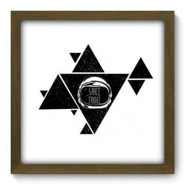 Imagem de Quadro Decorativo - Space Travel - 33cm x 33cm - 104qddm - Allodi