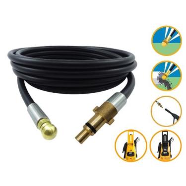 Imagem de Mangueira Nylon Desentupidora 15m Wap Forte 2550 Lavadora - COMPATÍVEL