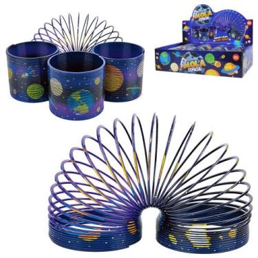 Imagem de Mola Maluca Espaço Sideral Anti Estresse Lembrancinha Festa - Ark Toys
