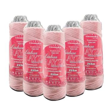 Imagem de Linha Rayza Ideal para Amigurumi - Cor 095 Rosa Seco