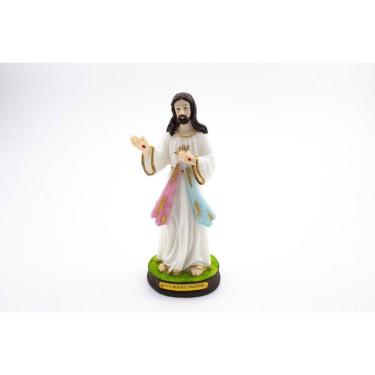Imagem de Imagem Jesus Misericordioso Resina 14 Cm