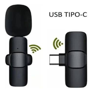 Imagem de Microfone De Lapela Tipo C Com Captação Omnidirecional