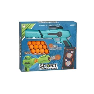 Imagem de Pistola Lançador Tiro Ao Alvo Desafio Mira Certa - Zoop Toys