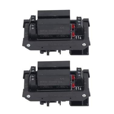 Imagem de Módulo de relé de Estado Sólido, Módulo de relé para CA, 2 Canais 5 a 8A de Carga Mini DIY 3 a 32VDC Entrada 24 a 480VAC Carga para Controle Industrial, ResMini 2pcs Módulo de