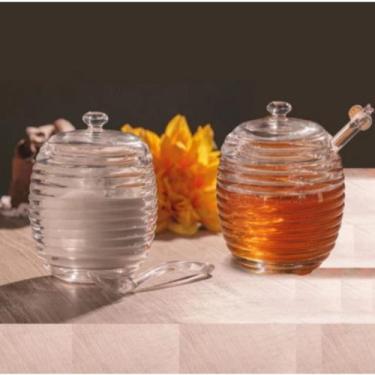 Imagem de Kit Açucareiro + Meleira Vidro Com Pegador 210ml COLMEIA - Lyor