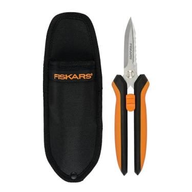 Imagem de Fiskars Garden 399220 Snips multiusos para jardim, preto/laranja