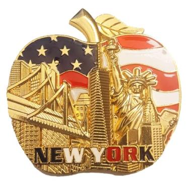 Imagem de A cor pode variar. Ímã New York Souvenir Fridge NY - Ímã NYC (pacote 1)