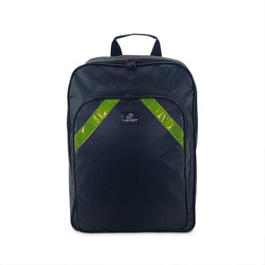 Imagem de Mochila Grande Reforçada Motoboy Motoqueiro Lona Refletivo