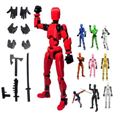 Imagem de Pacote com 10 bonecos de ação T13 Lucky 13 de terceira geração - Marca