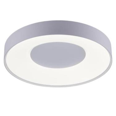 Imagem de Plafon de Sobrepor Eclipse Led Integrado Luz Amarela Neutra Branca 40c