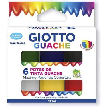 Imagem de Guache Giotto com 6 cores 15ml
