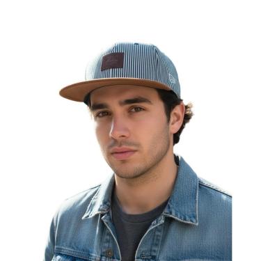 Imagem de BONÉ NEW ERA 950 NEI22BON166 LISTRADO MARINHO MARROM-Masculino