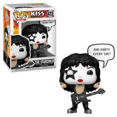 Imagem de Boneco Funko Pop! Rocks Kiss - Paul Stanley (The Starchild)