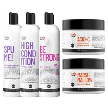 Imagem de Kit Shampoo+Cond+Be Strong+Marshmallow+Acid-C Curly Care