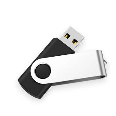 Imagem de RAOYI, 5 unidades de pendrive USB 2.0 preto de 64 GB, unidad