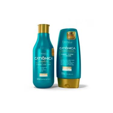 Imagem de Kit Shampoo e Condicionador Catiônica Forever Liss - Forever Liss Prof
