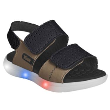 Imagem de Sandália Infantil Com Led Menino Kidy 163-0117-4432