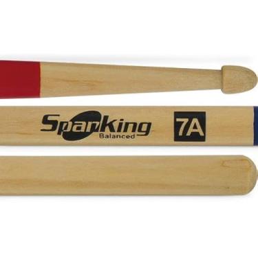 Imagem de Baqueta Spanking Linha Educativa 7A Clássica com Identificação das Partes da Baqueta (113265)