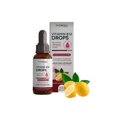 Imagem de Vitamin B12 Drops - 20ml Pink Lemonade - Endogen-Masculino
