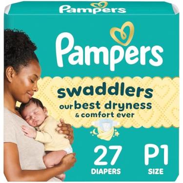 Imagem de Pampers Fralda Preemie Swaddlers, P, 27 Unidade