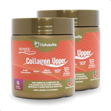 Imagem de Colágeno Verisol, Ácido Hialurônico, Silício Orgânico, Biotina, MSM e Laranja Moro (2 und. 400g)