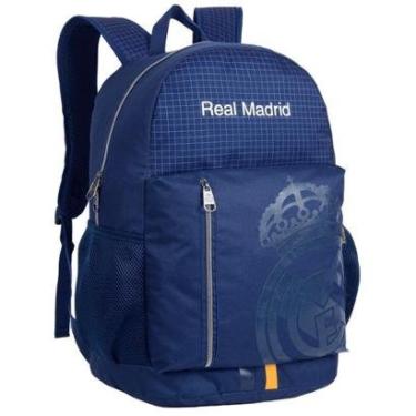 Imagem de Mochila Esportiva Escolar Futebol Real Madrid Oficial-Unissex