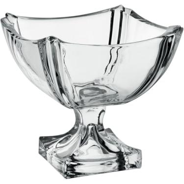 Imagem de FRUTEIRA CENTRO MESA HOME&CO COM PE VIDRO 21x21x21cm TRANSPARENTE